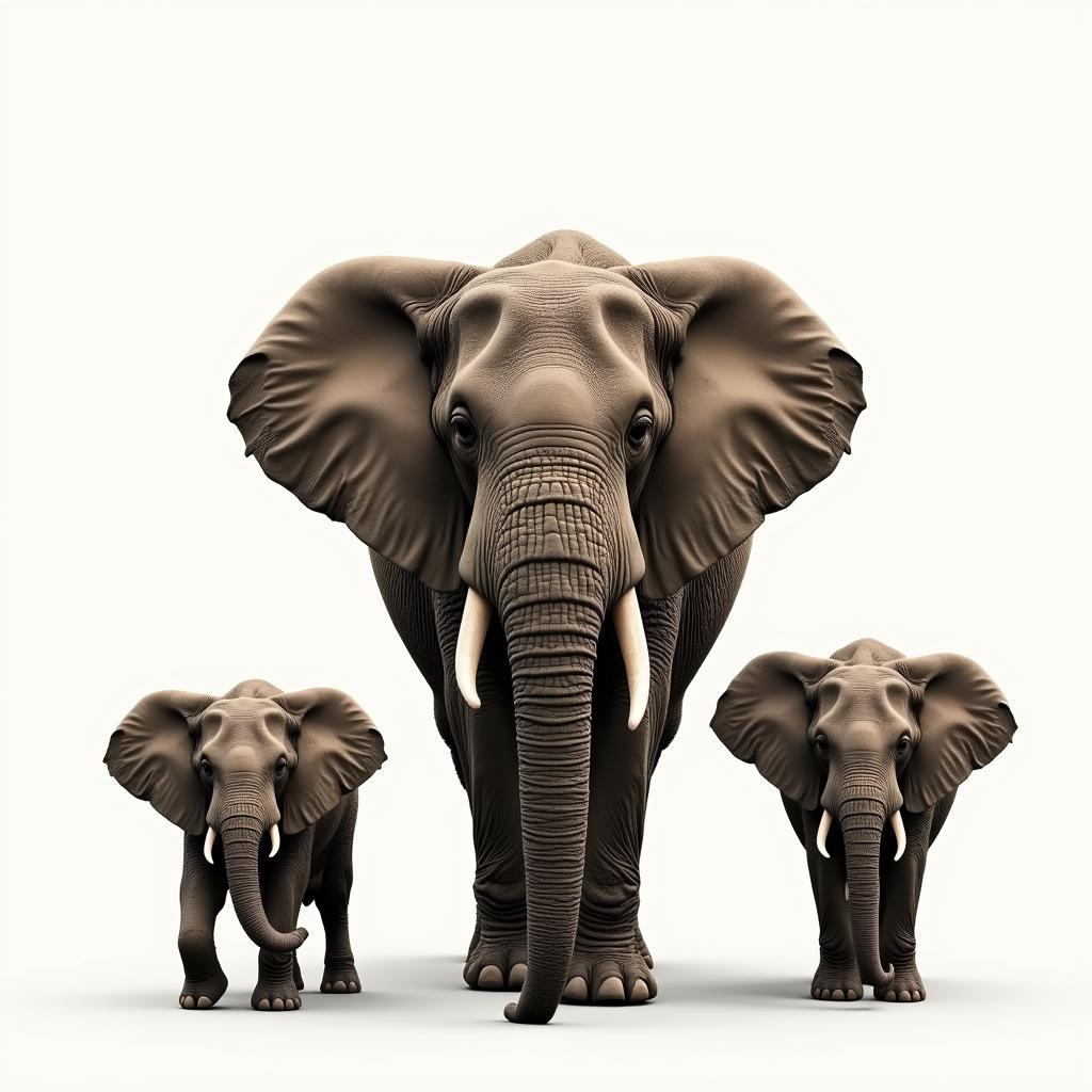 African vs Indian Elephant Size Comparison