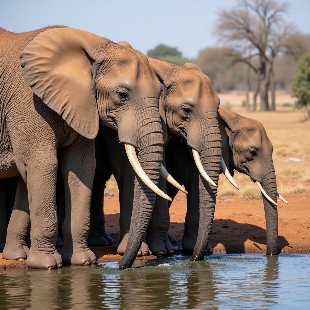 African Wildlife in Kruger National Park During Winter