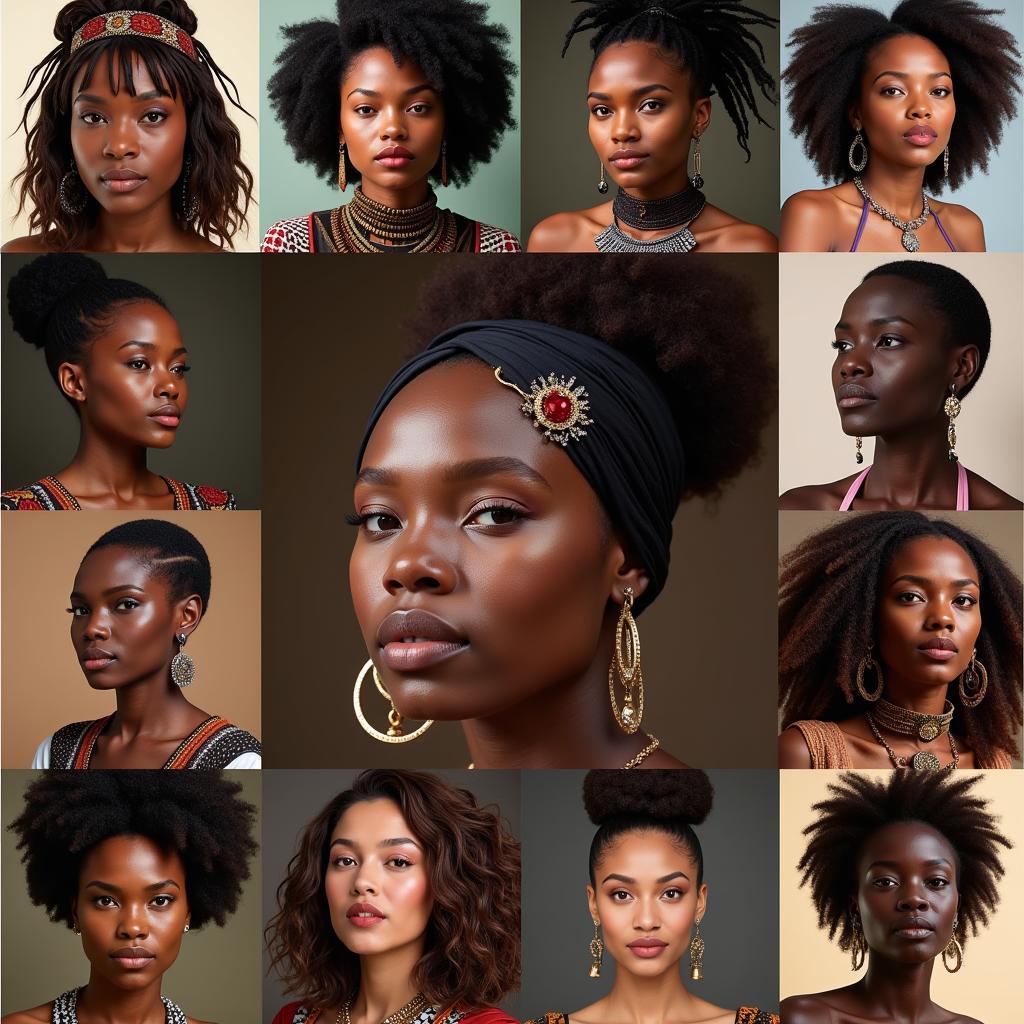 Diverse Beauty of African Women