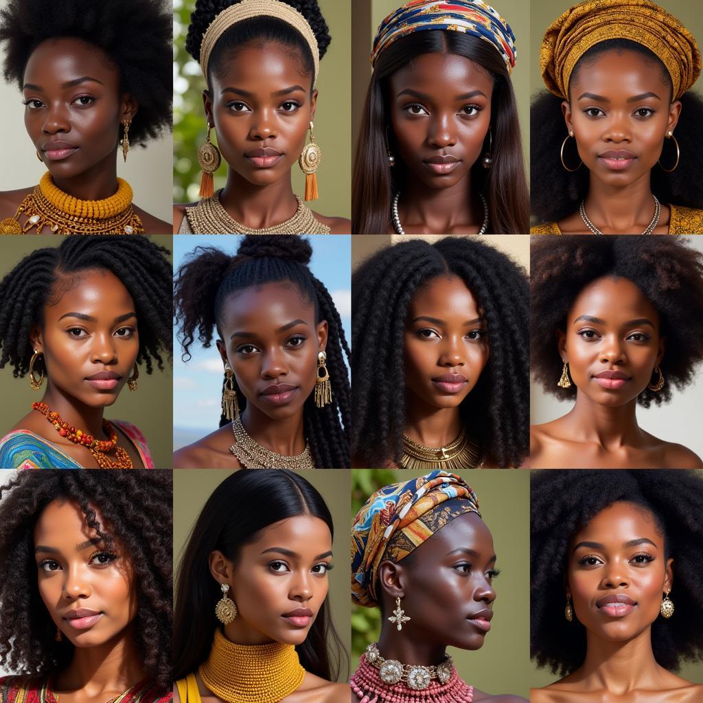 Celebrating the Diverse Beauty of African Women