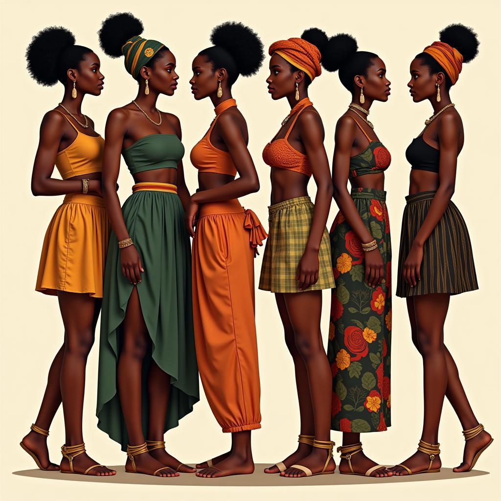 Diverse Beauty Standards in African Women