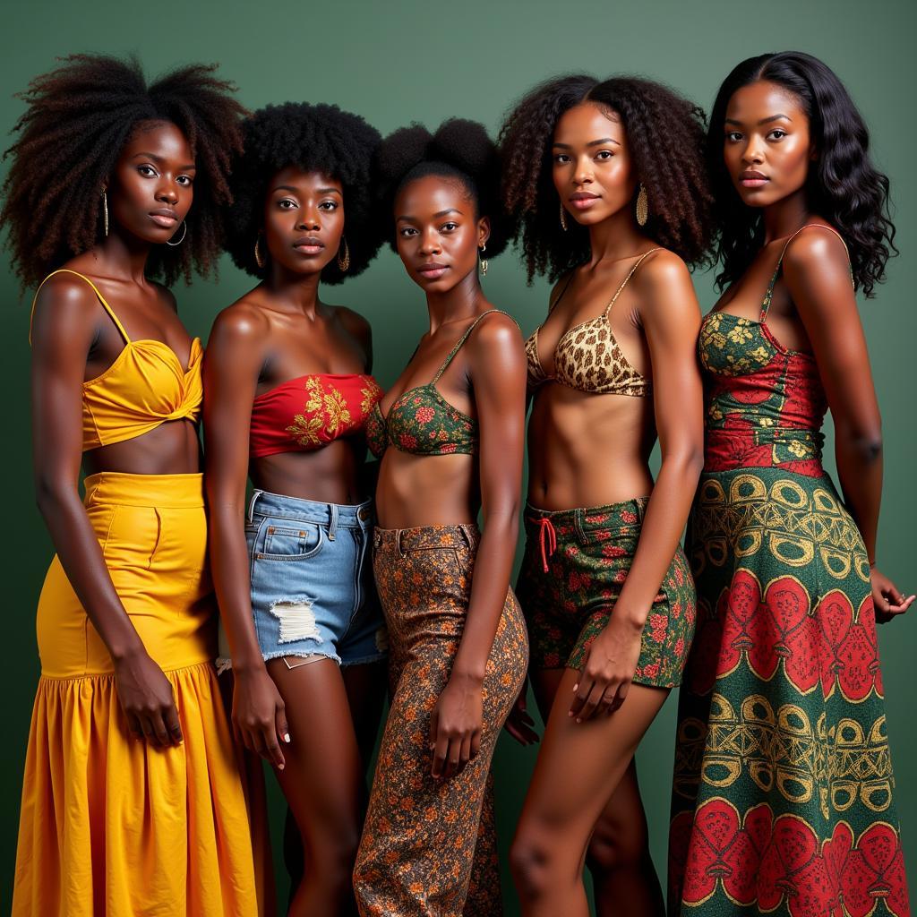 Celebrating Diverse African Body Shapes