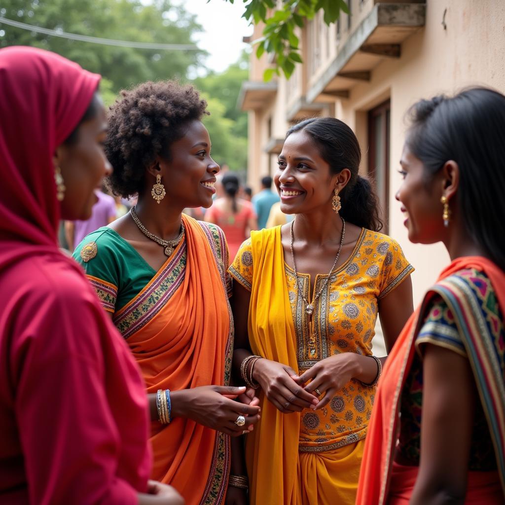 African Women in India: Cultural Exchange and Challenges