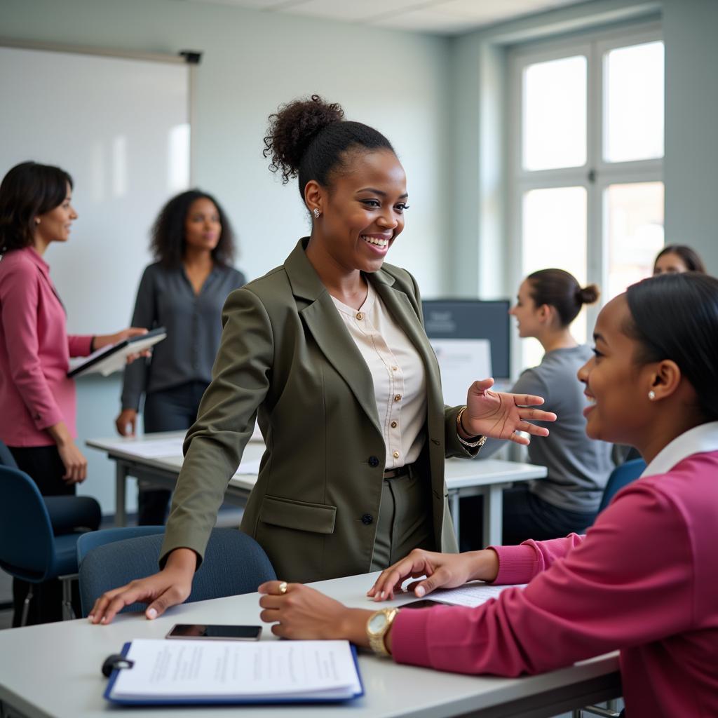 African Women Educators in Qatar