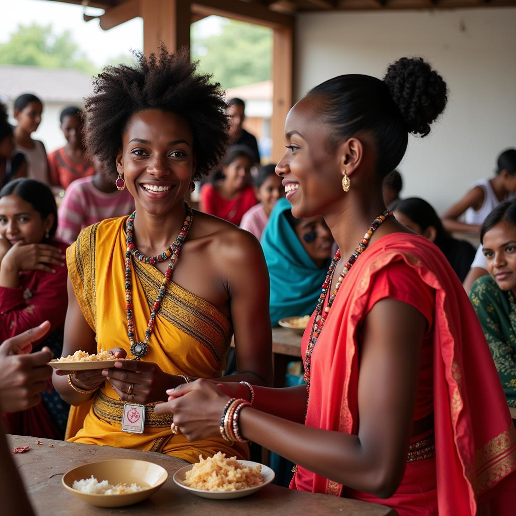 African Women in India: Cultural Exchange and Challenges