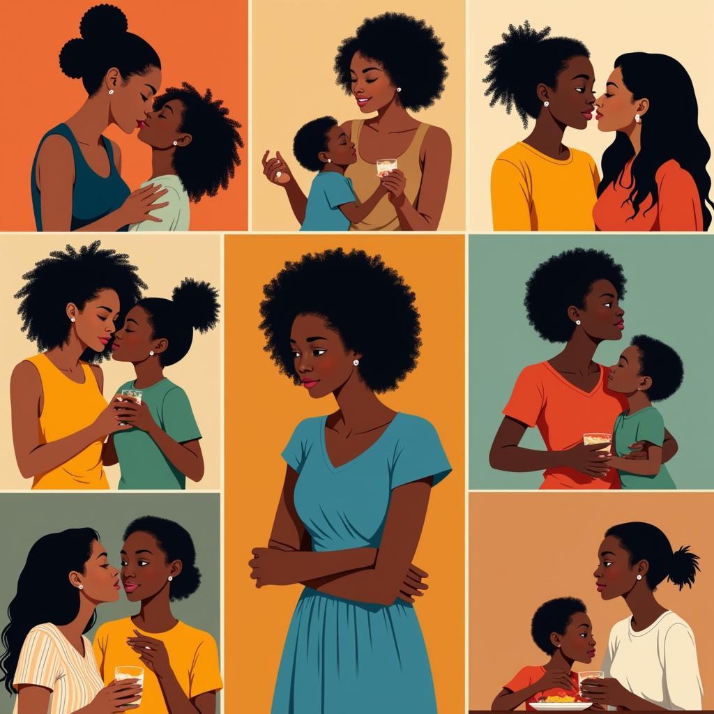 African women sharing intimate moments and building strong relationships