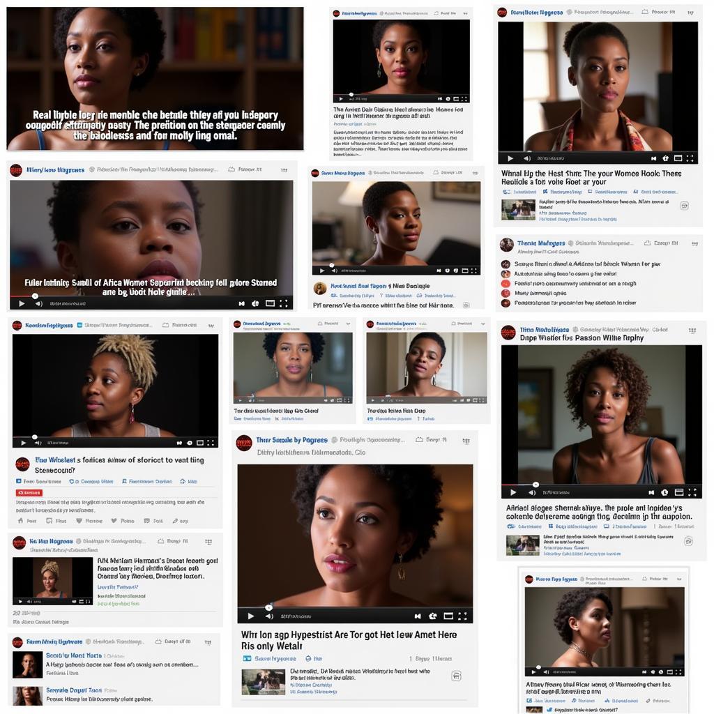 African Women Stereotypes Online