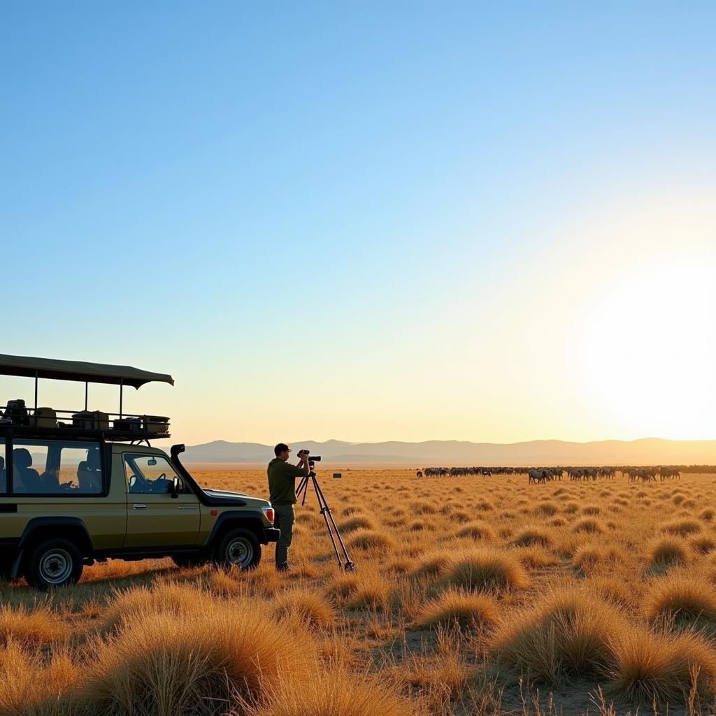 Big Five Hunting Safari on the African Plains