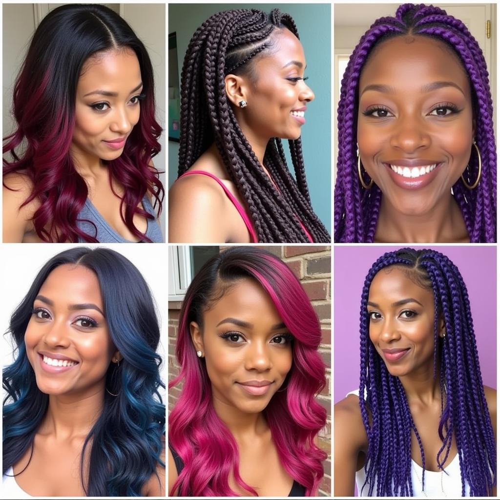 Vibrant Hair Colors in 2016