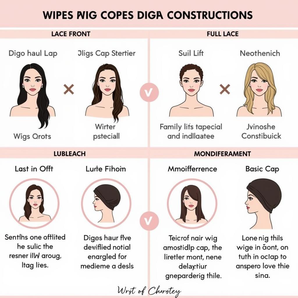 Comparison of Different Wig Cap Constructions