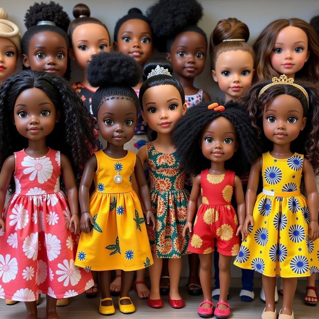 Contemporary African-Inspired Dolls