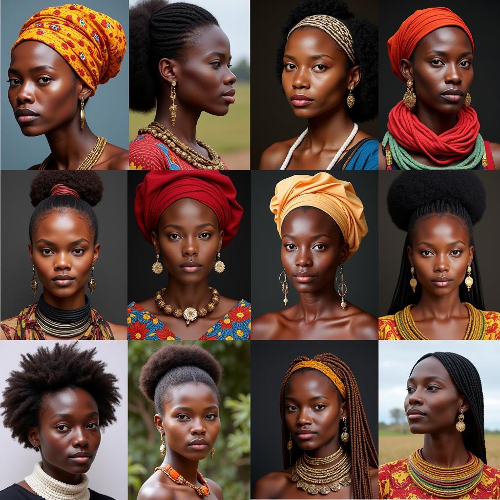 Diverse African Beauty Across the Continent