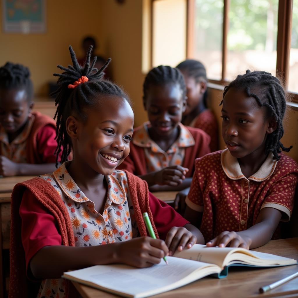 Empowering African Girls Through Education