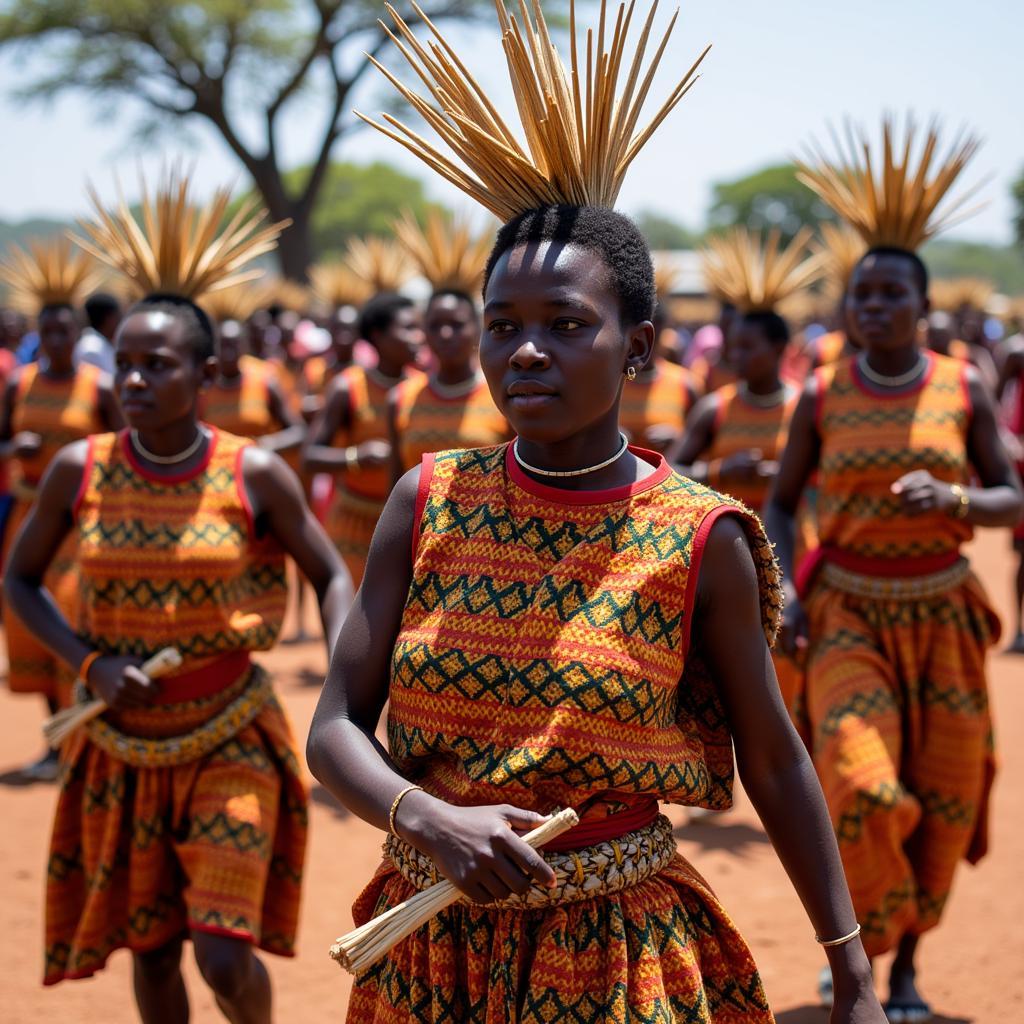 Reed Dance Ceremony, Eswatini