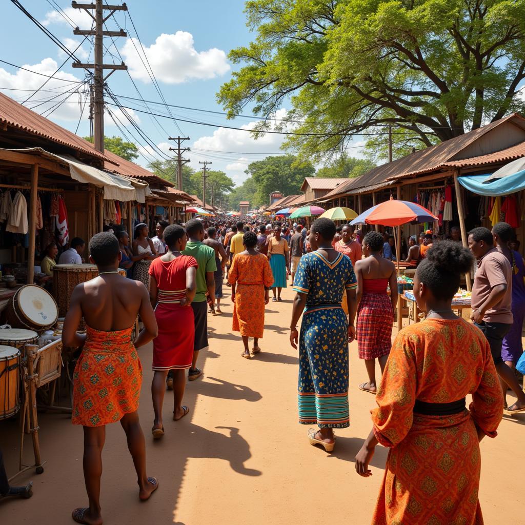 Vibrant African Festival in February