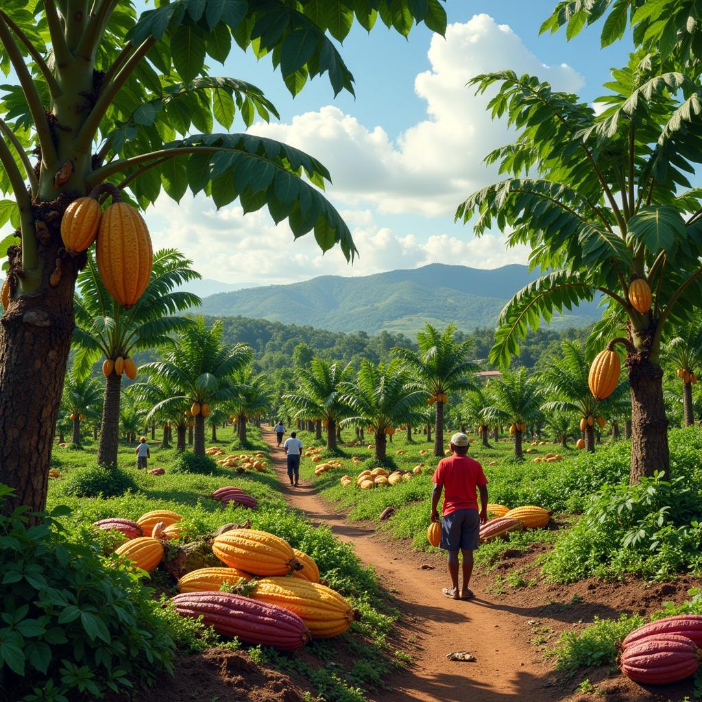 Ghanaian Cocoa Farm