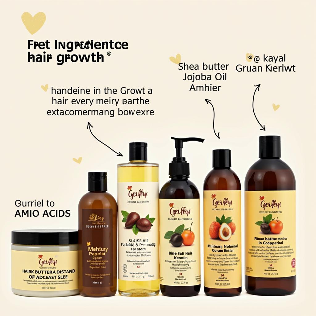 Hair Growth Products and Their Key Ingredients