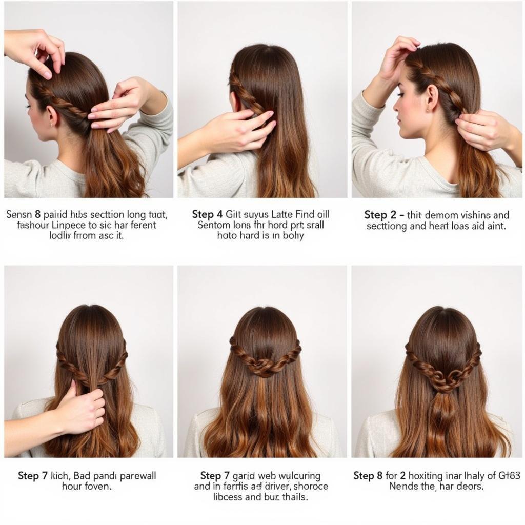 Step-by-Step Halo Braid Tutorial