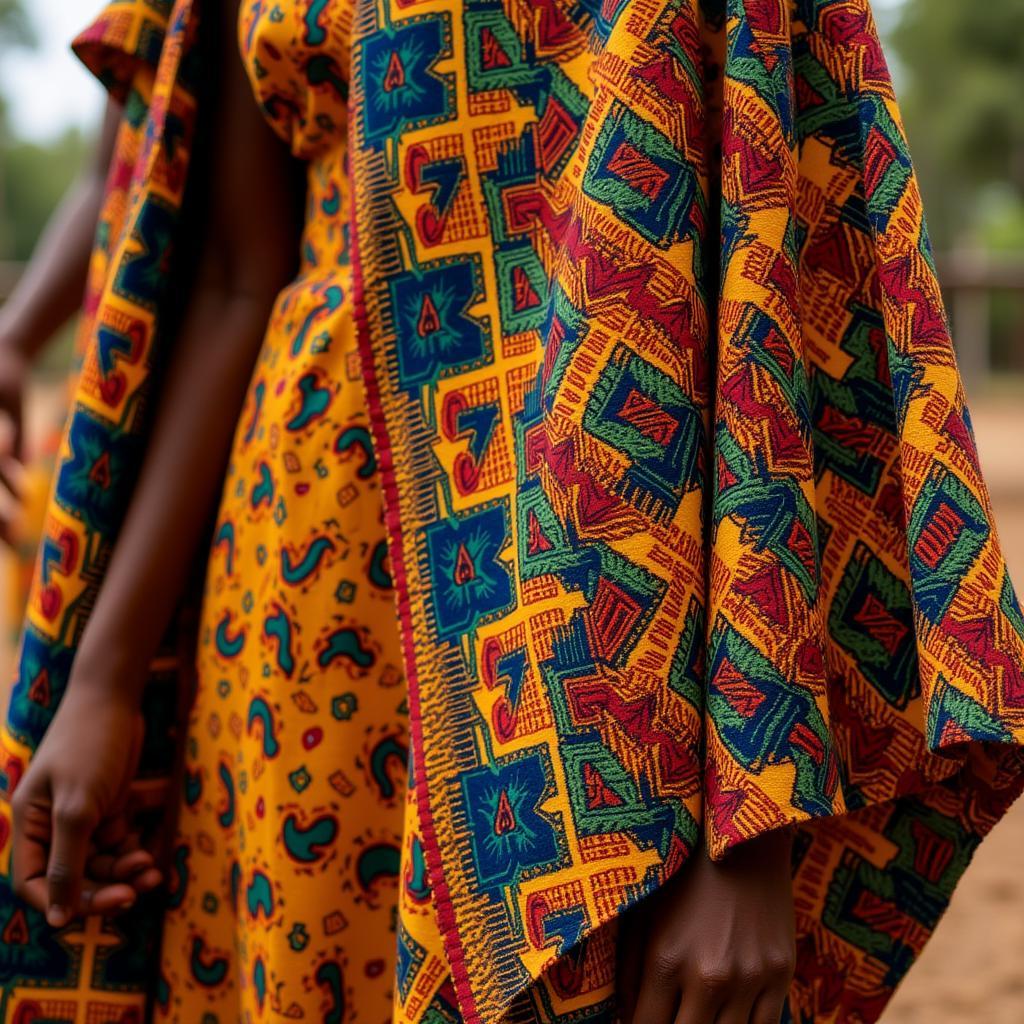 Kente Cloth in Ghanaian Traditional Wear