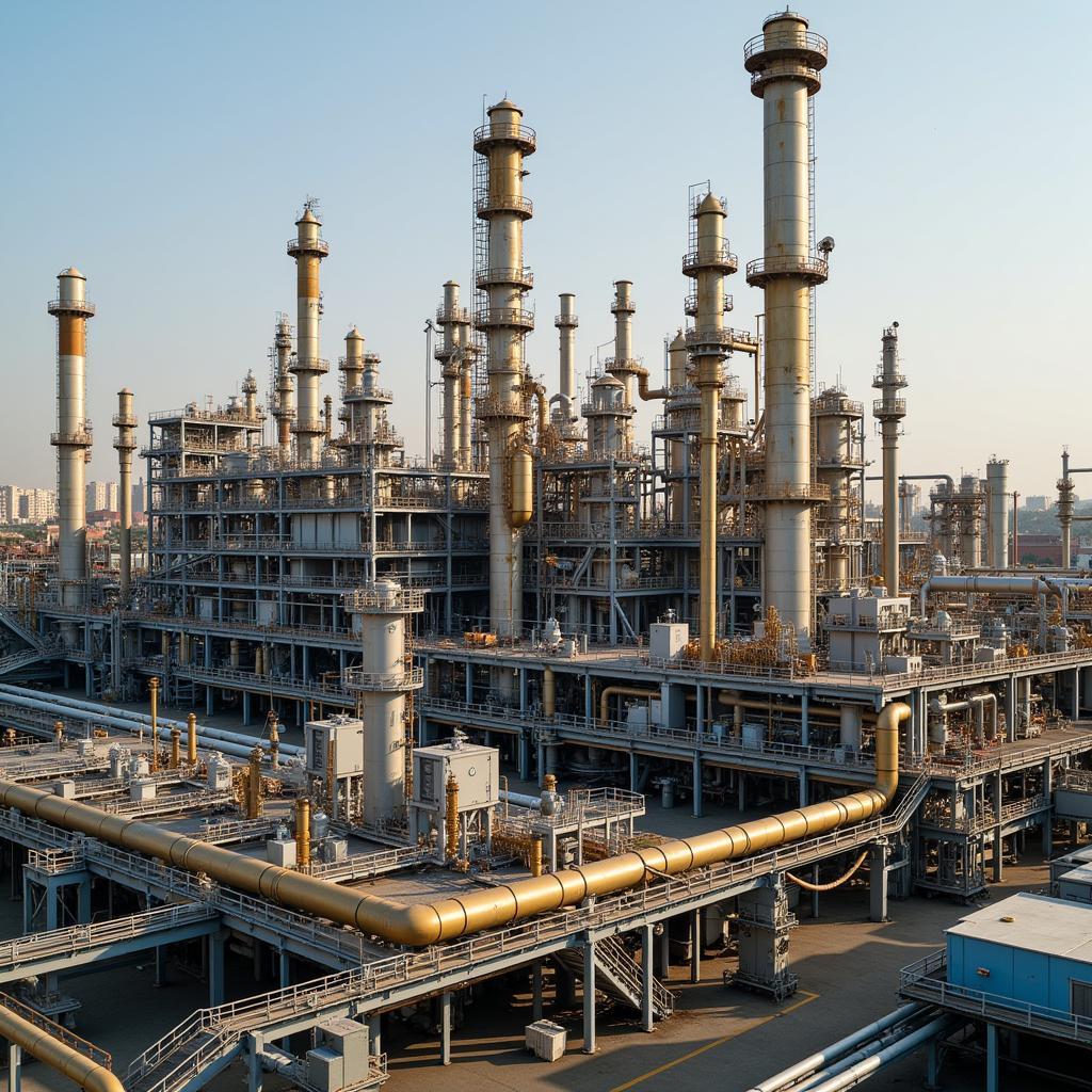 Oil Refinery in Libya: Processing the Black Gold