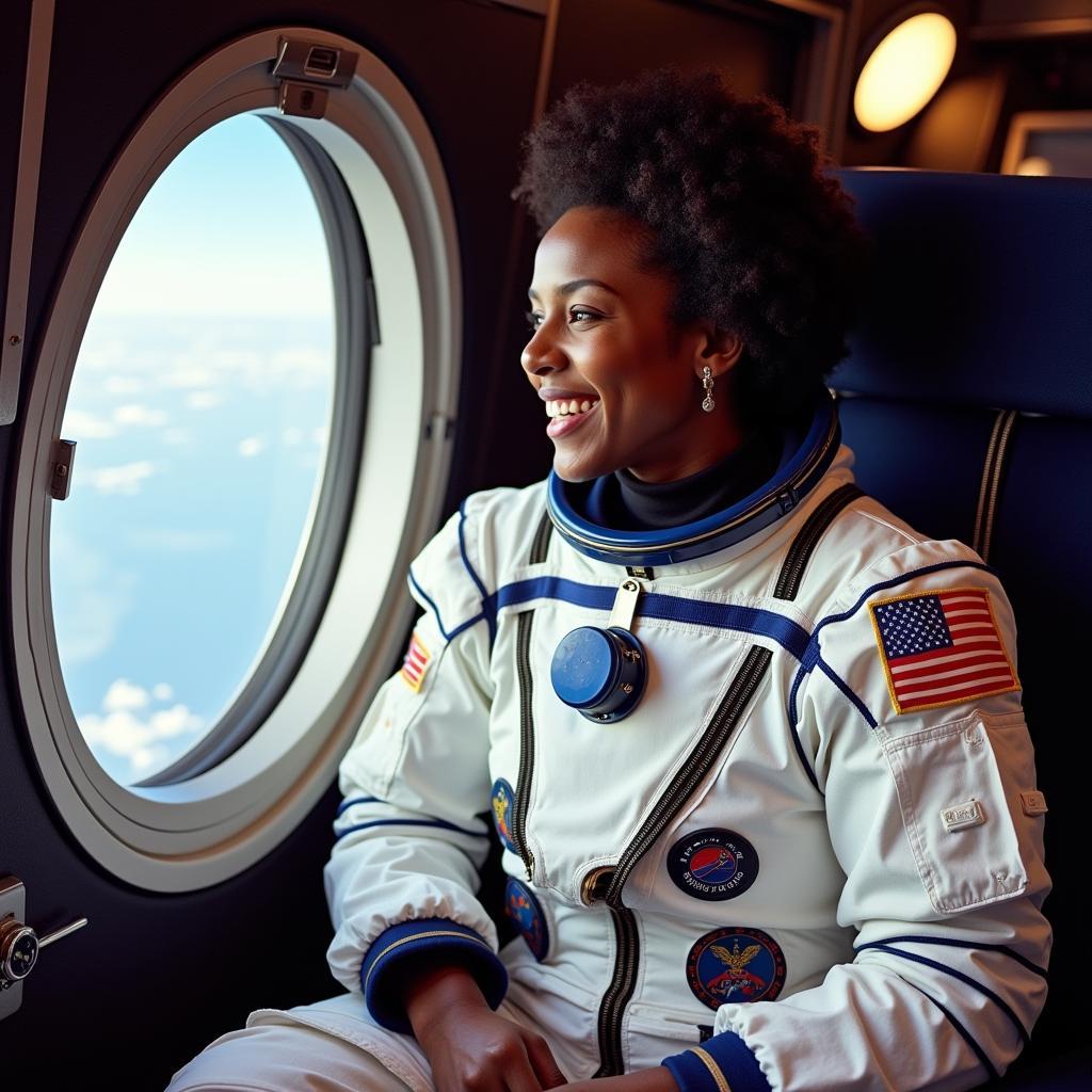 Mae C. Jemison in Space