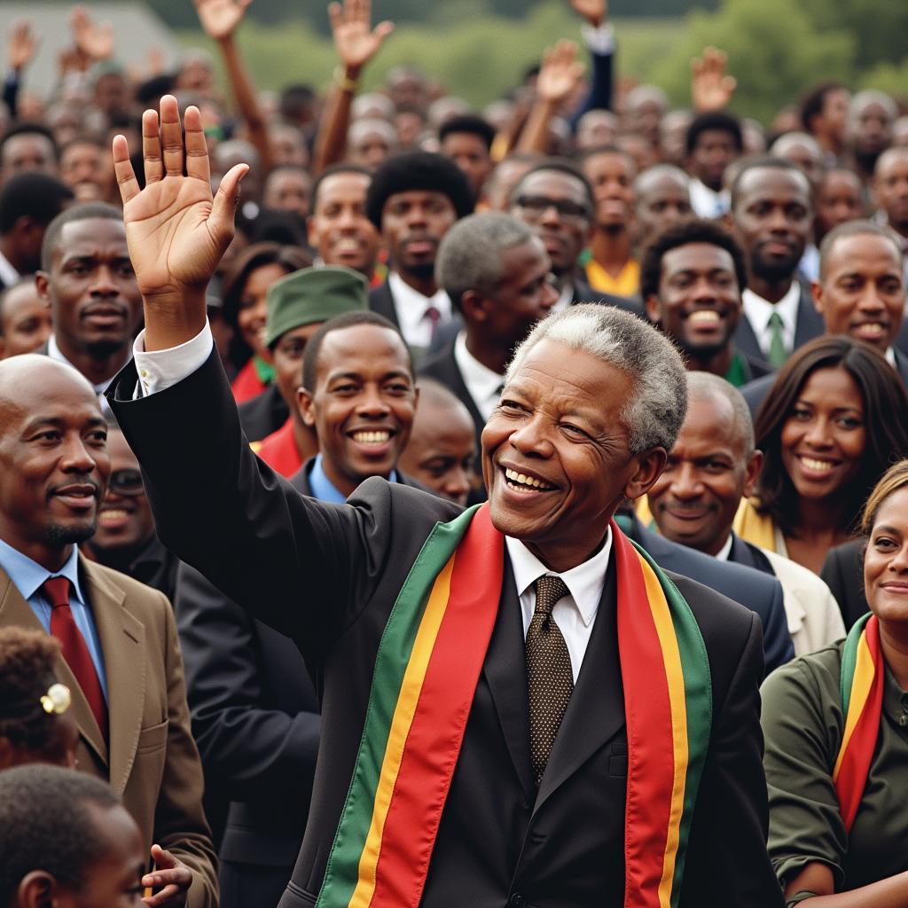 Mandela's presidency and the birth of the Rainbow Nation