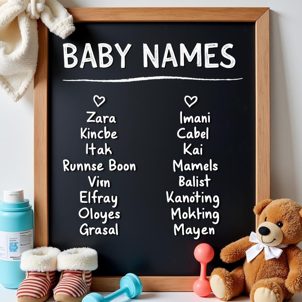 Modern African American Baby Names