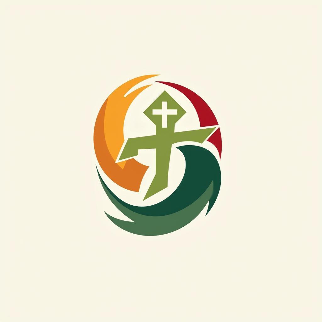 Modern African Church Logo Design