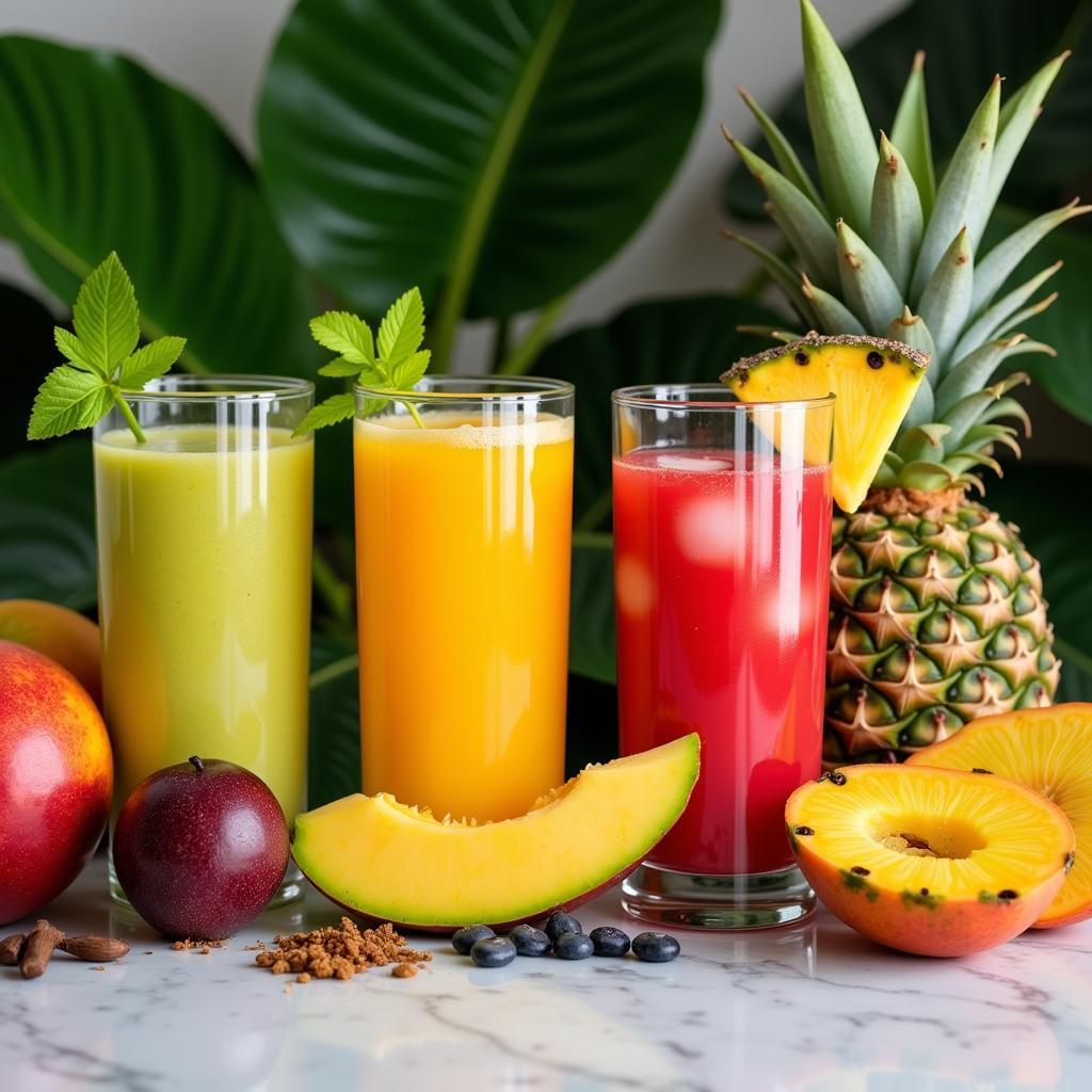 Modern African Fruit Juice Blends