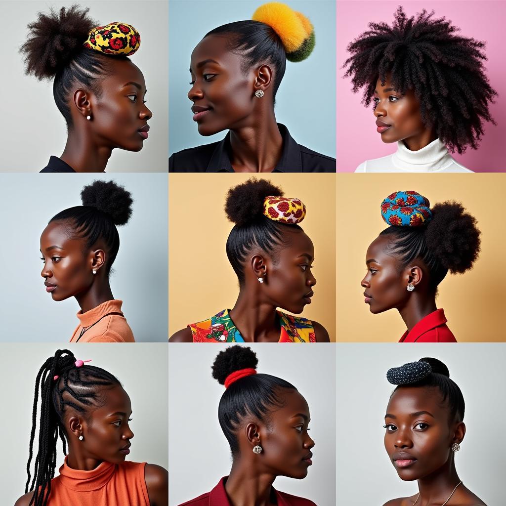 Modern Interpretations of African Hair Swirling