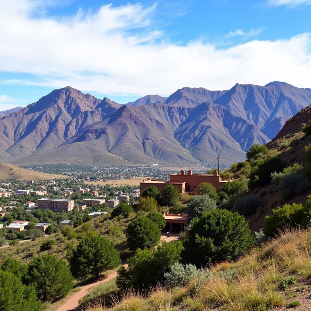 Mountain Lodge in the Atlas Mountains