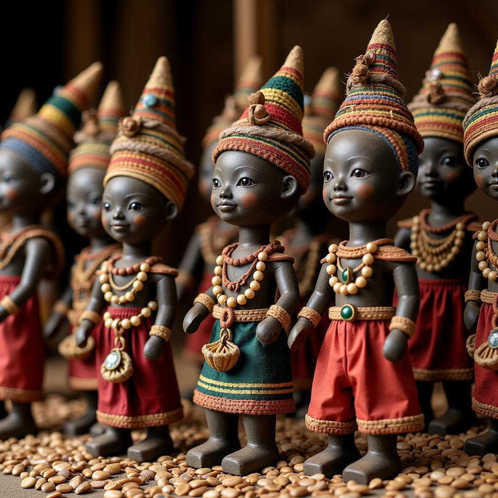 Nigerian Ceremonial Dolls