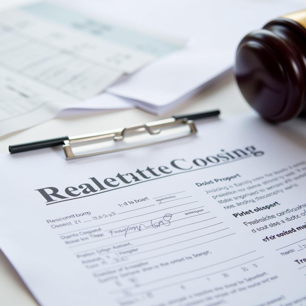 Real Estate Closing Documents