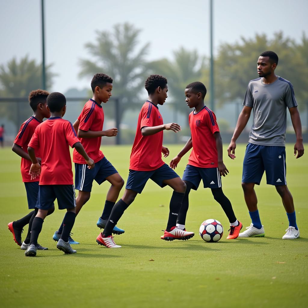 Somali Youth Football Training