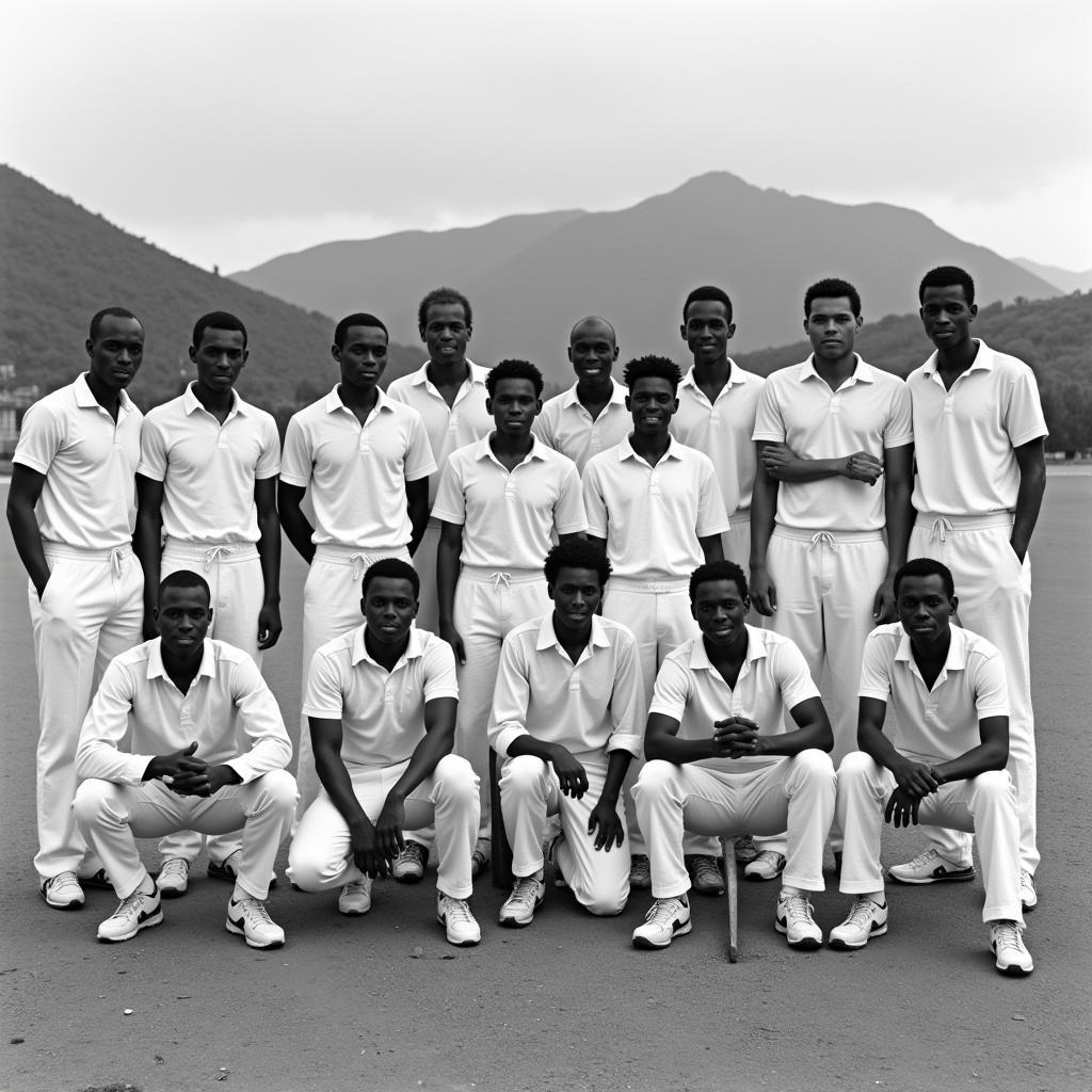 South African Cricket Team During Apartheid