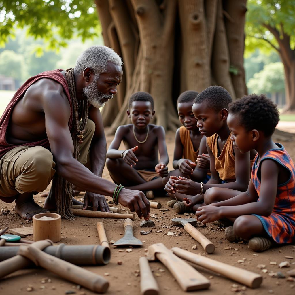 Traditional Knowledge Transmission in African Indigenous Communities