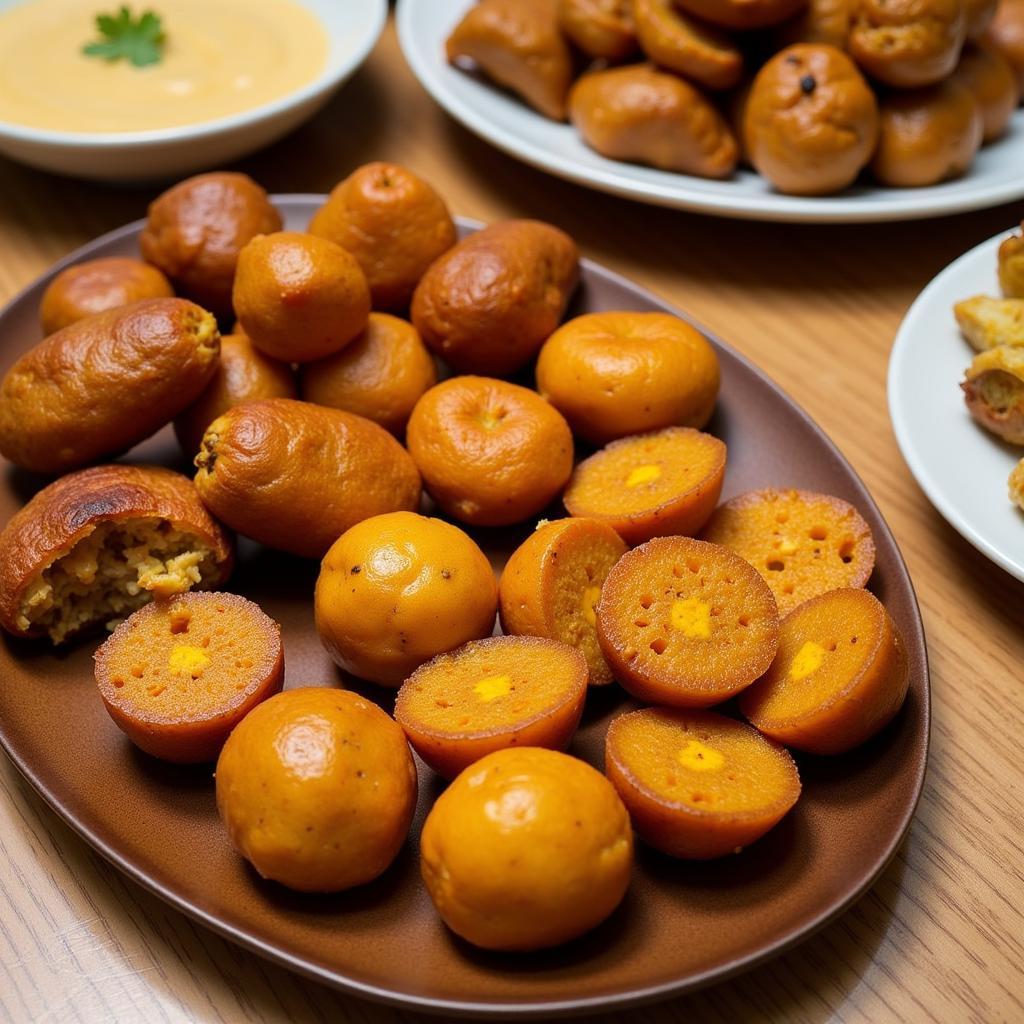 West African Appetizer Platter