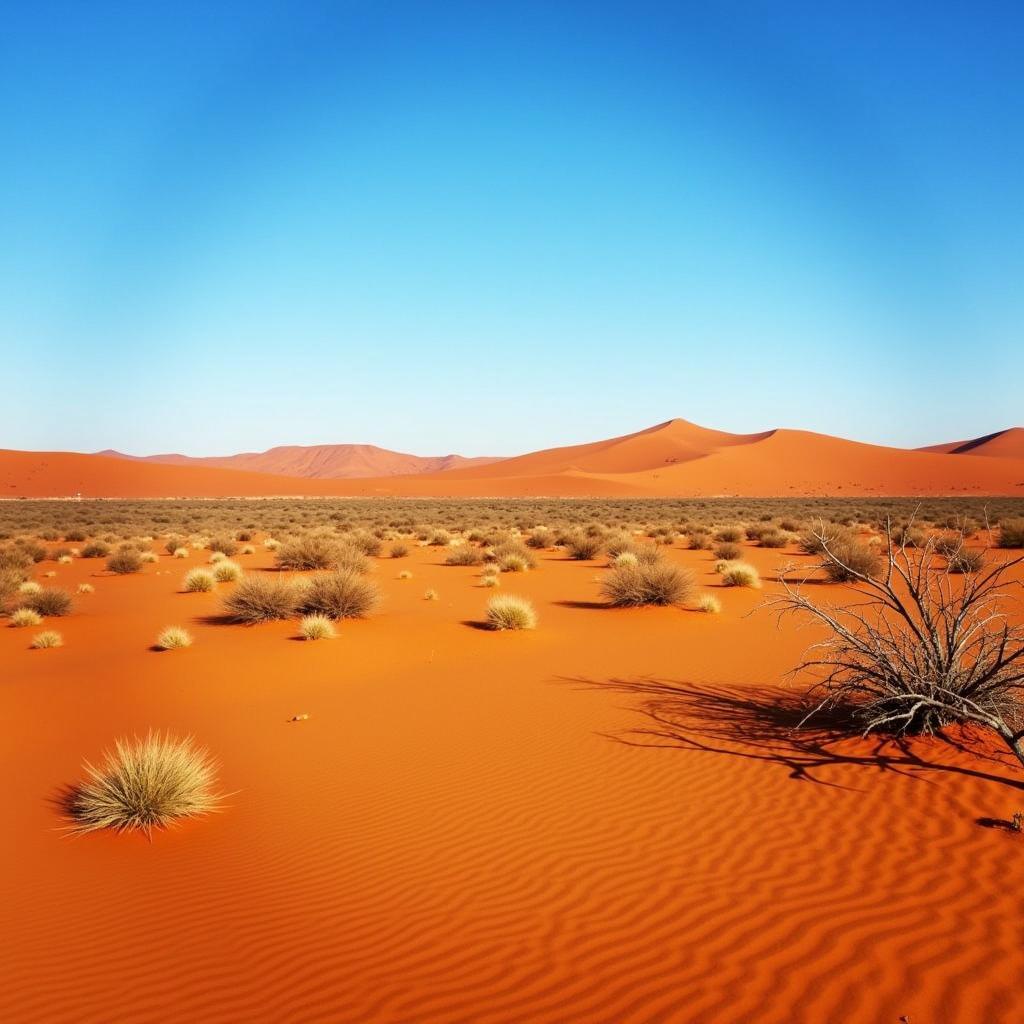 Winter Landscape in Namibia's Desert