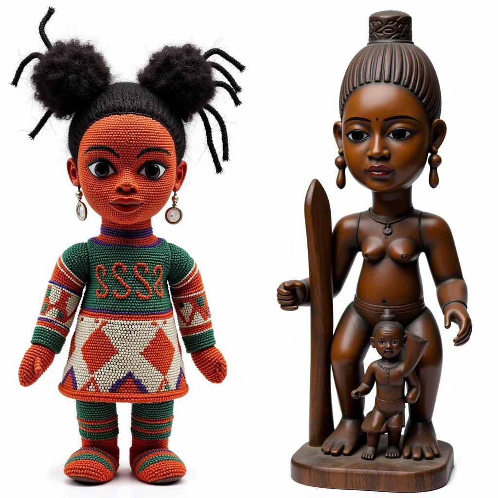 Yoruba and Igbo Dolls