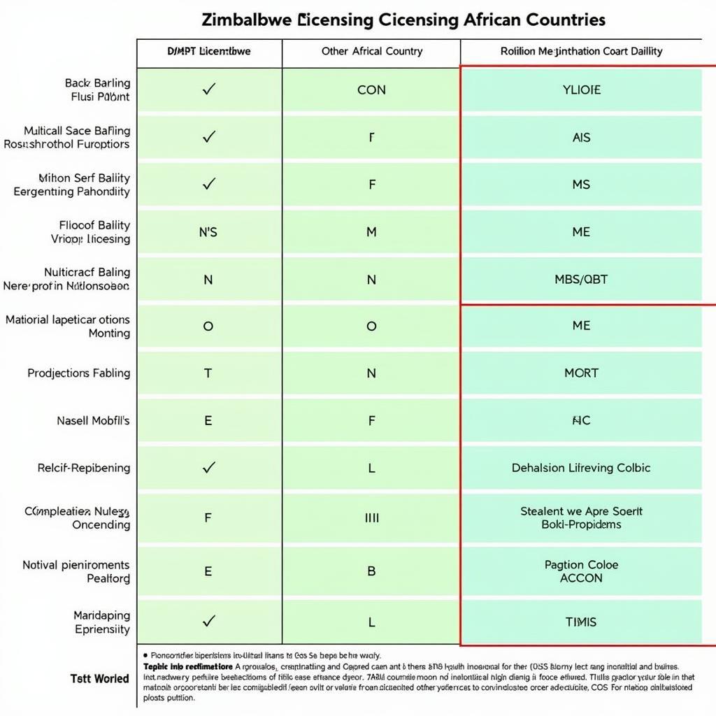 Zimbabwe Licensing Challenges and Opportunities